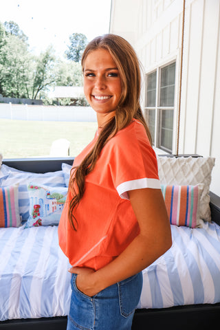 Easy Element Tee • Coral