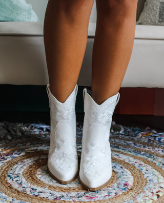 Gracie Floral Western Boot • Ivy