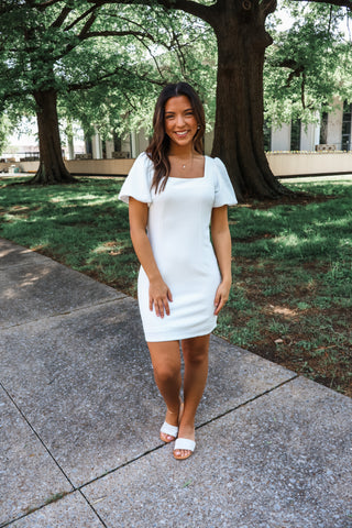 Grand Entrance • white dress
