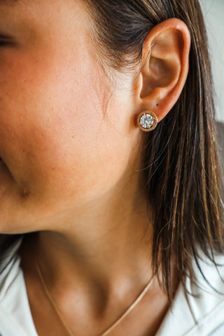 Set To Sparkle Earrings • Gold