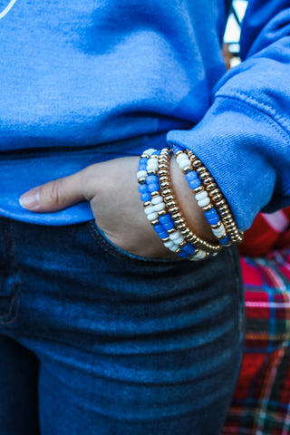 Sleigh Bells Ring Bracelet • Blue