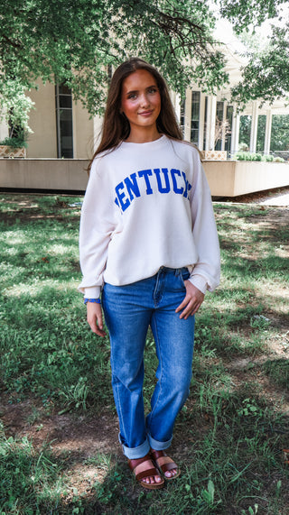 Kentucky Oversized Pullover • Cream