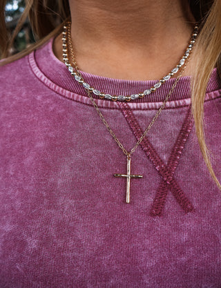 Power Of Prayer Necklace • Gold Mix