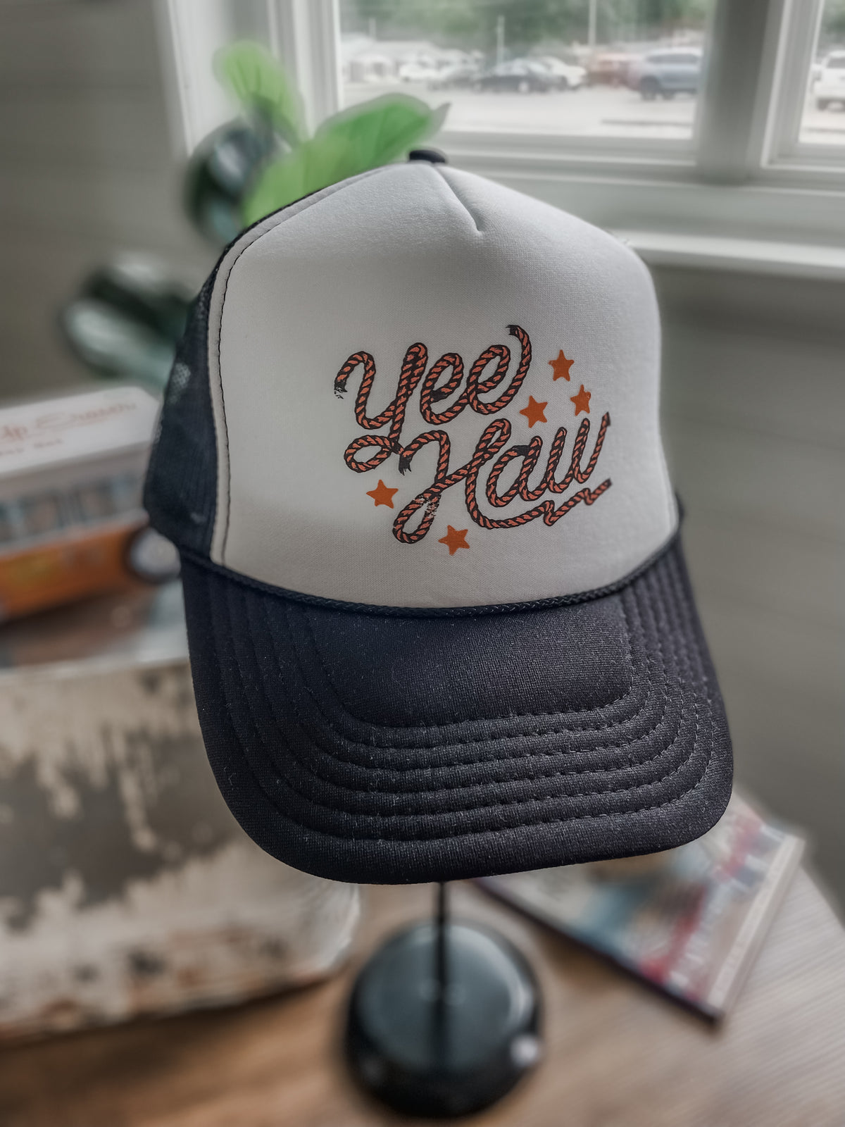 Yee Haw Trucker Hat • Black - FINAL SALE