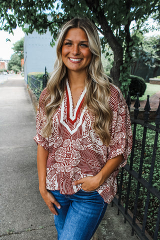 Perfect Fall Escape • Brick - FINAL SALE