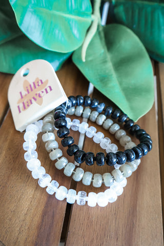 Neutral Note Bracelet • Black Multi