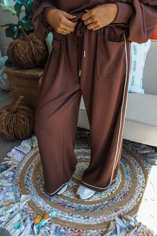 Double Take Lounge Pants • Espresso