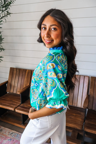 Bright & Beautiful • Green Multi