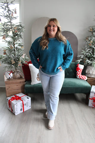 Cabin Mornings • Teal - PLUS