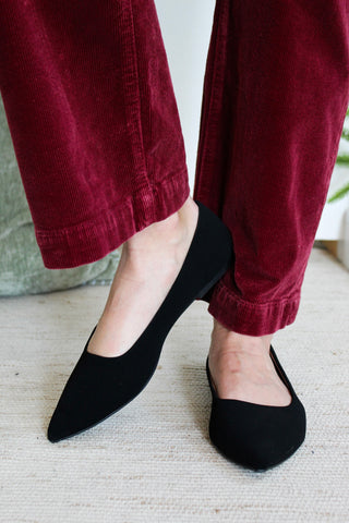 Pretty On Point Ballet Flat • Black