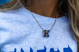 K Is For Kentucky Necklace • Gold