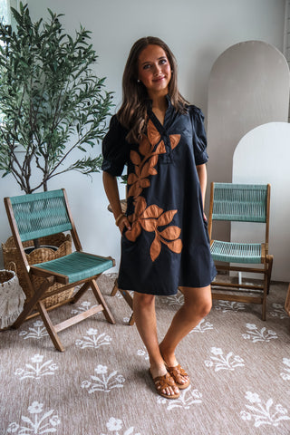Beautiful Blessings Pocket Dress • Black