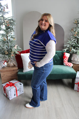 Looks To Layer • Blue Stripes - PLUS