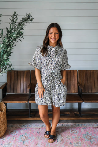 Wild & Wonderful Pocket Dress • Leopard