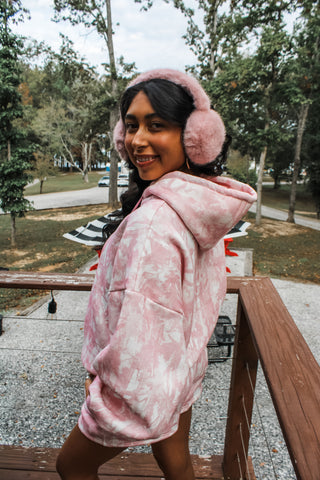 Pretty In Pink Camo Hoodie