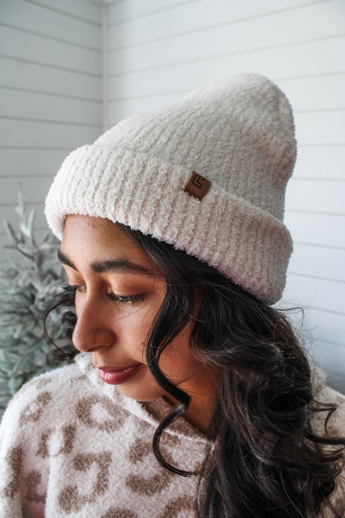 Cozy Chic Ribbed Beanie • Ivory