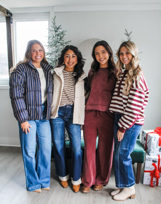 Lounge All Day Pant Set • Wine