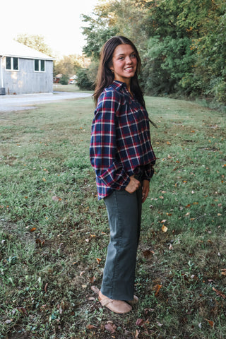 Apple Orchard Plaid • Navy Mix