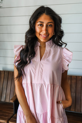 Catching waves • pink stripe