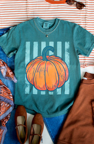 Welcome To The Pumpkin Patch Graphic Tee • Emerald