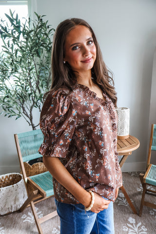 Moments That Matter • Brown Floral