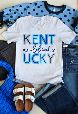 Kentucky Wildcats Graphic Tee • Ash Grey