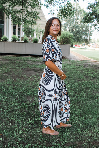 Statement Maker Midi • Ivory/Black