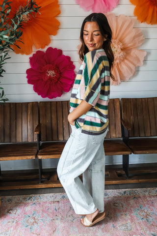 Be The Sunshine • Green Stripe