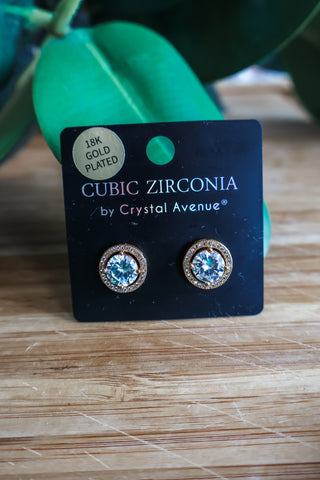 Set To Sparkle Earrings • Gold