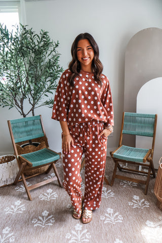 Find The Fun Pant Set • Rust Dot