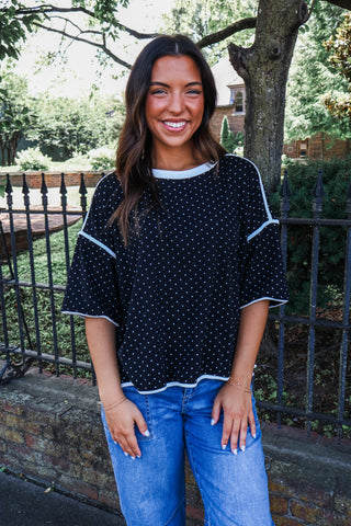 Cute In Contrast • Black Dot