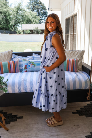 Polka Dot Perfection • Blue