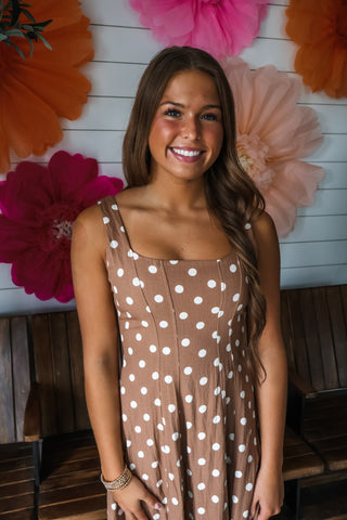 Darling Dot Midi • Mocha