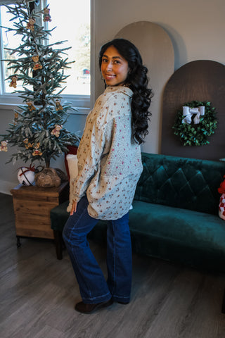 Christmas In The Country • Tan Floral