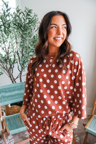 Find The Fun Pant Set • Rust Dot