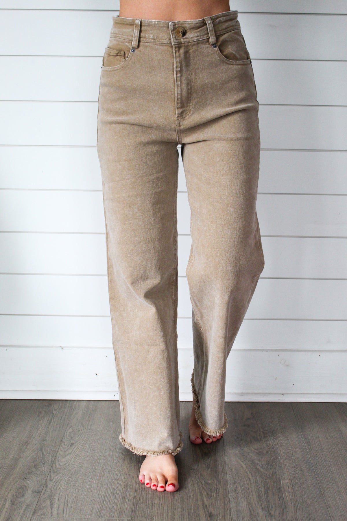 Whit Wide Leg • Taupe