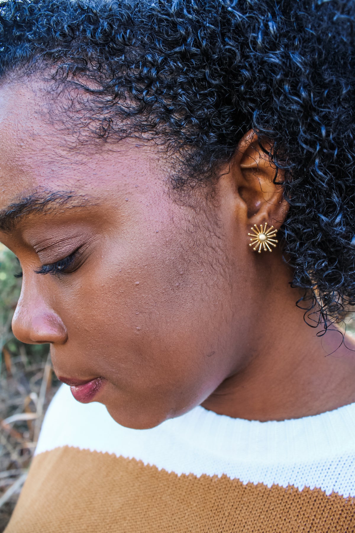 The Brightest Star Earrings • Gold