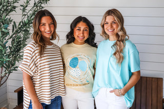 His Eye Is On The Sparrow Graphic Tee • Butter