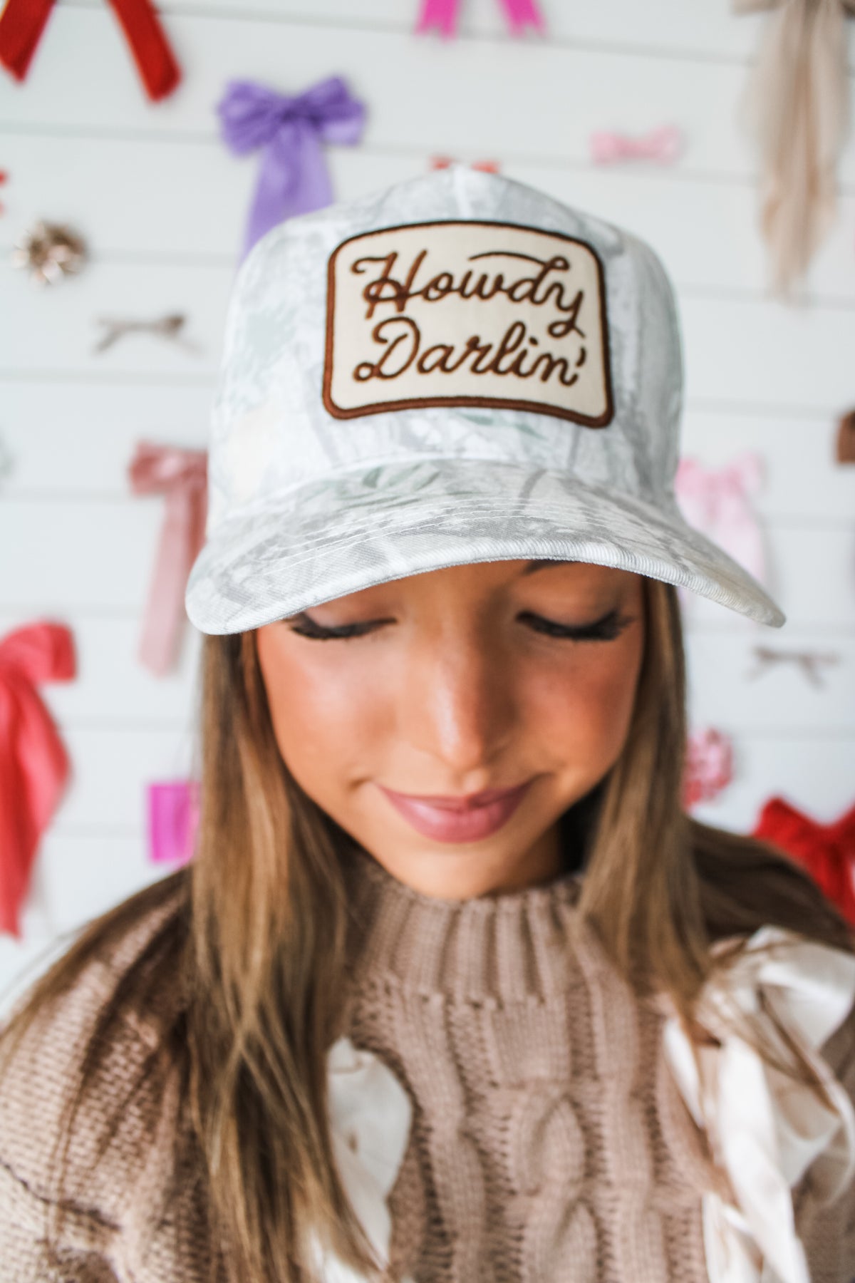 Howdy Darlin’ Camo Trucker Hat