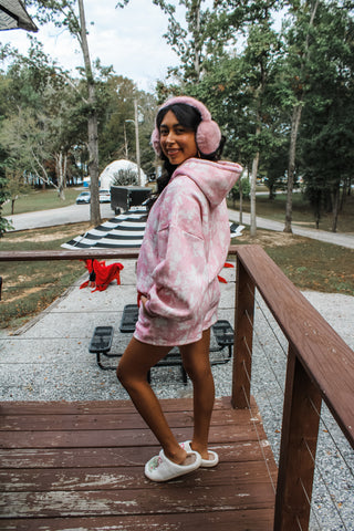 Pretty In Pink Camo Shorts