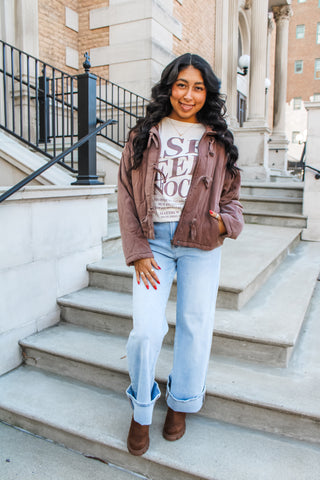 Ask Seek Knock Graphic Tee • Cream