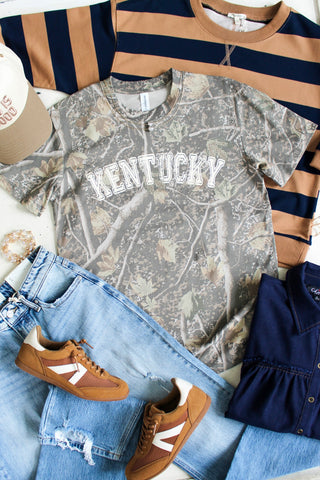 Kentucky Hunting Graphic Tee • Camo