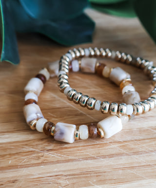 Made To Match Bracelet • Latte