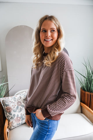 Signature Stripes • Brown Mix