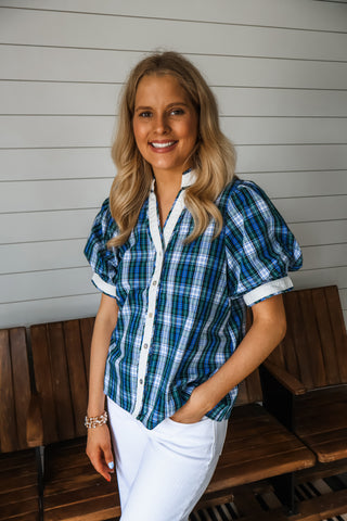 Plaid With Personality • Blue Multi