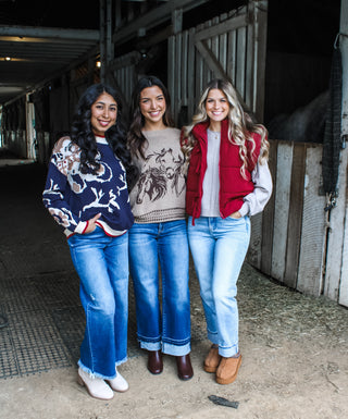 Picture Perfect Puffer Vest • Burgundy