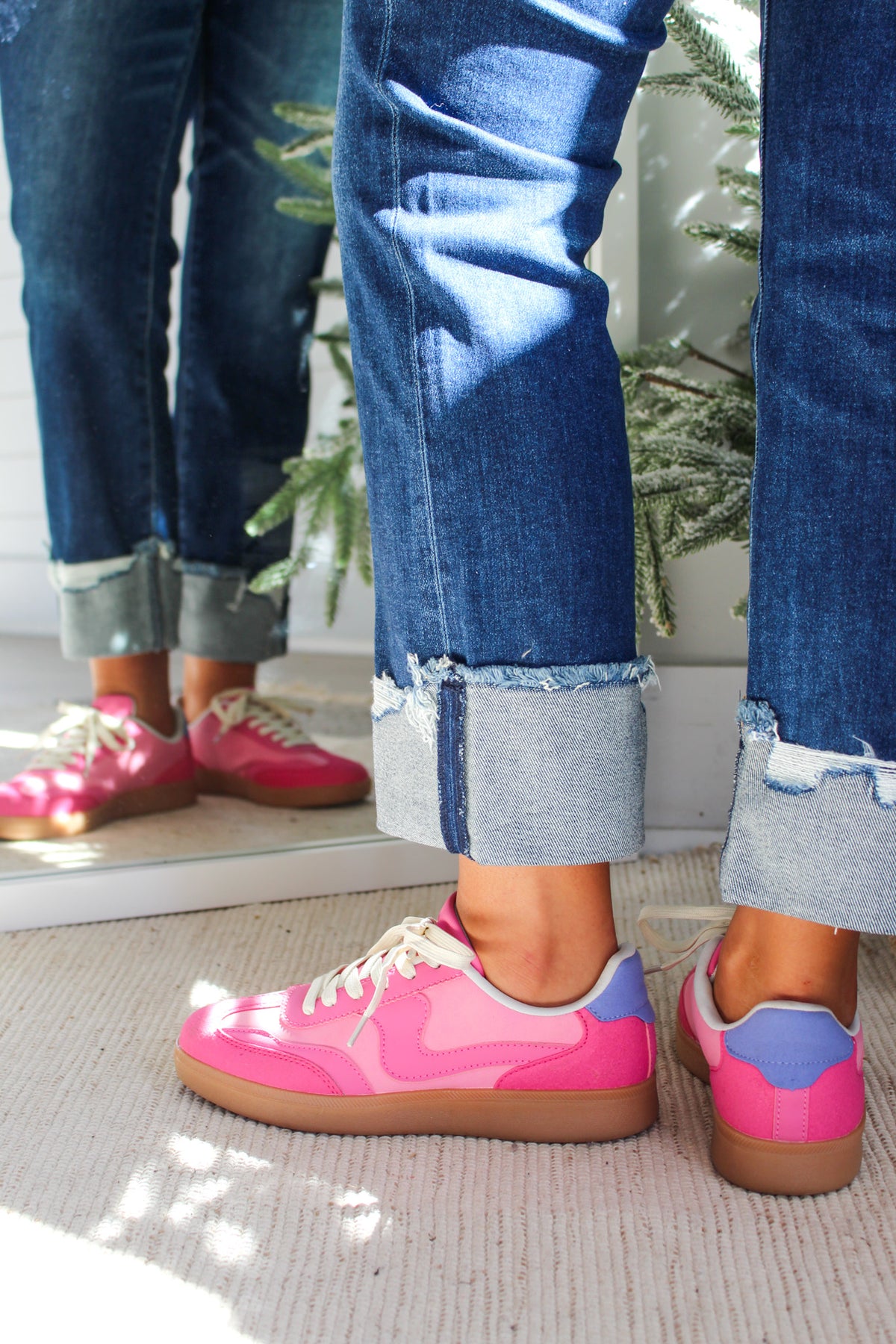 Everyday Kicks Modern Sneaker • Fuchsia