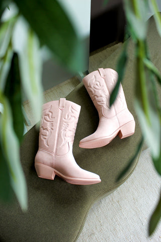 Blakely Western Boot • Pink