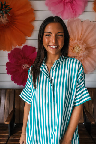Striped Sensation Midi • Green