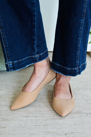 Pretty On Point Ballet Flat • Nude